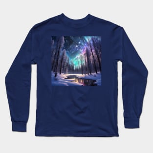 The Winter Snow Long Sleeve T-Shirt